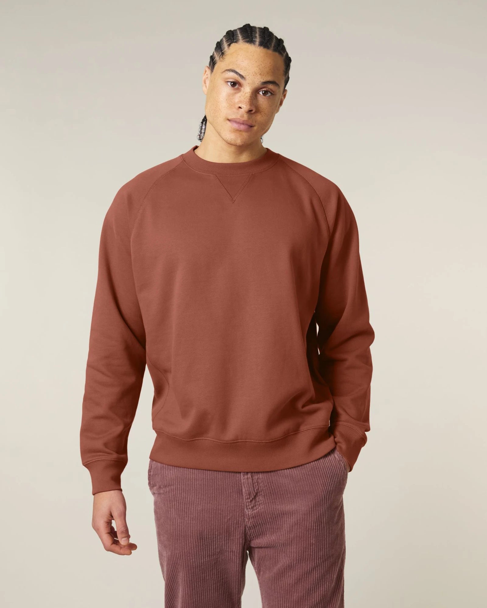 Sweater Stanley/Stella Knoxer om te personaliseren - Heritage bruin