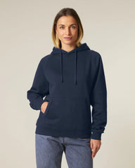 Hoodie unisex biologisch katoen om te personaliseren - Marineblauw