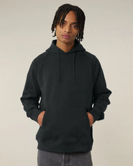 Hoodie unisex biologisch katoen om te personaliseren - Zwart