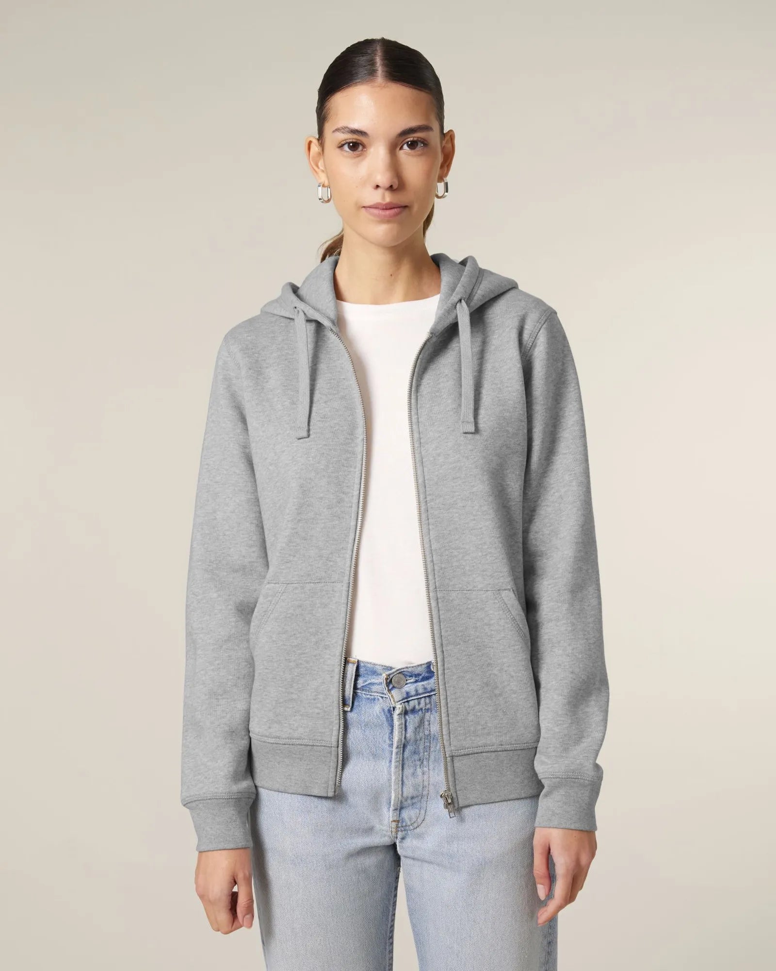 Hoodie met rits Stanley/Stella Mixer om te personaliseren - 12