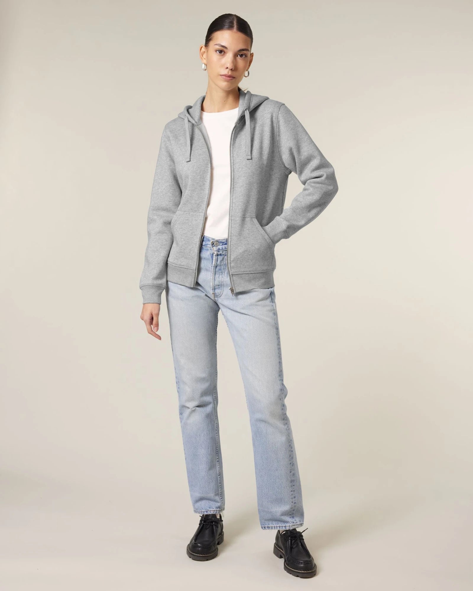 Hoodie met rits Stanley/Stella Mixer om te personaliseren - 11