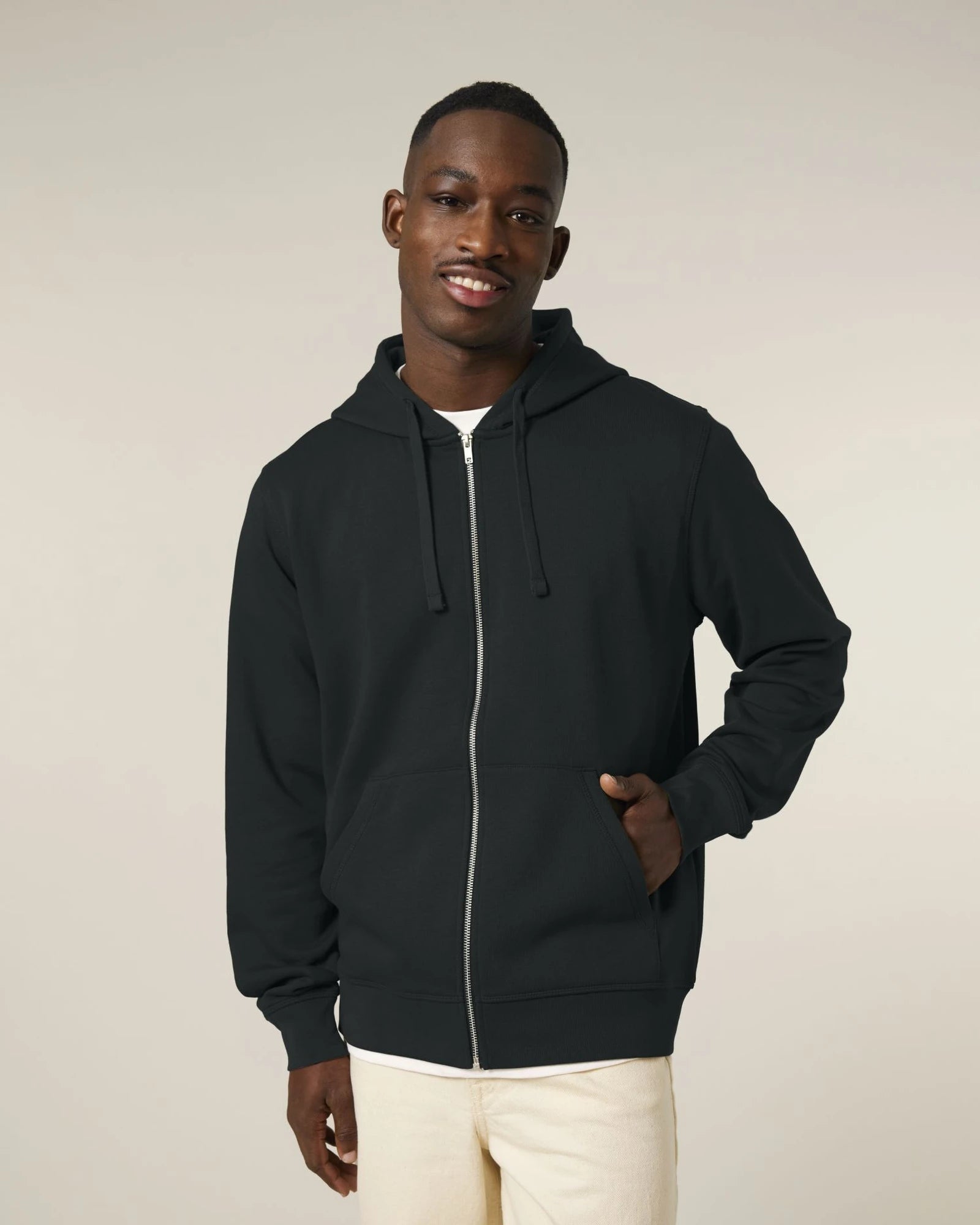 Hoodie met rits Stanley/Stella Mixer om te personaliseren - 1