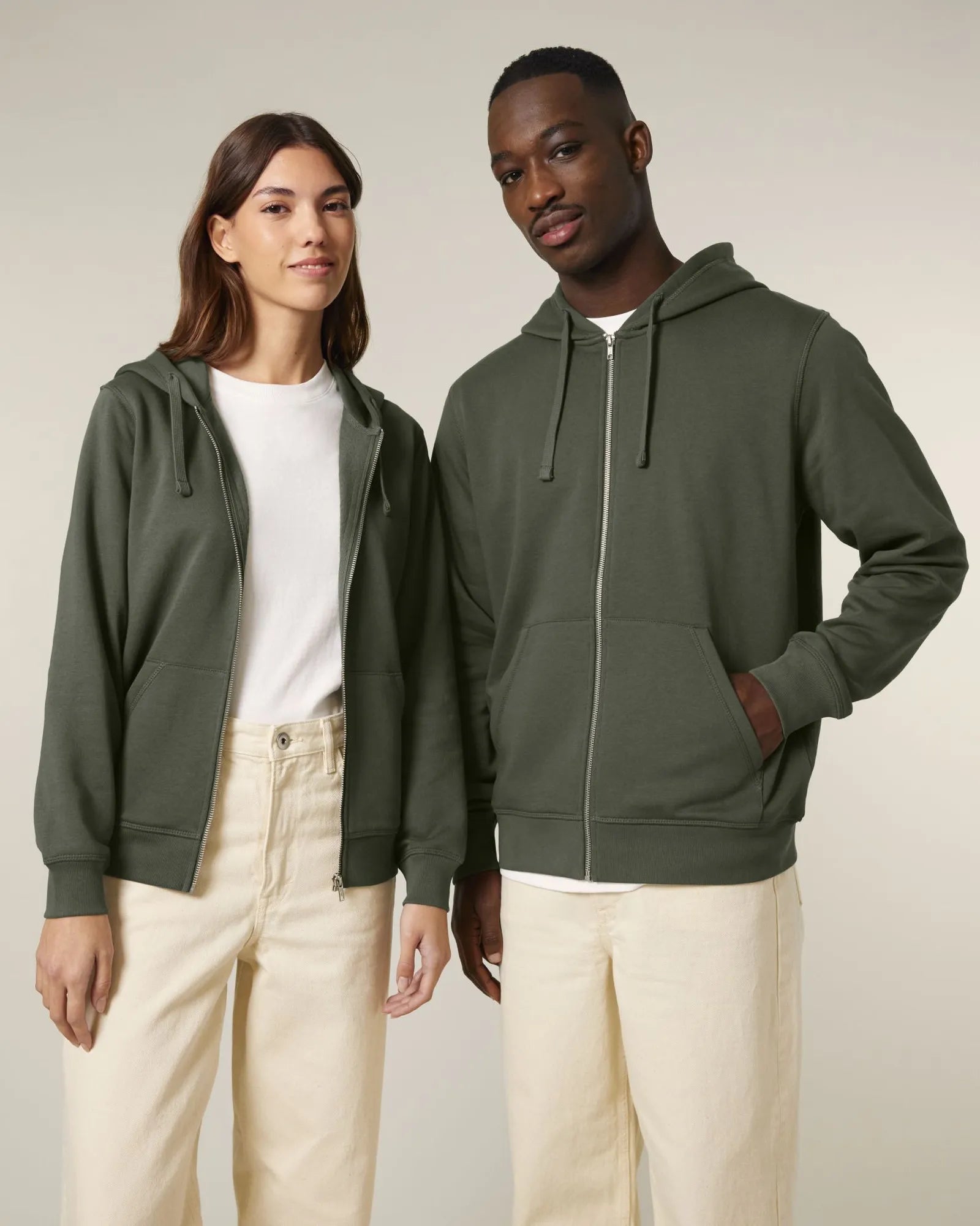 Hoodie met rits Stanley/Stella Mixer om te personaliseren - 38