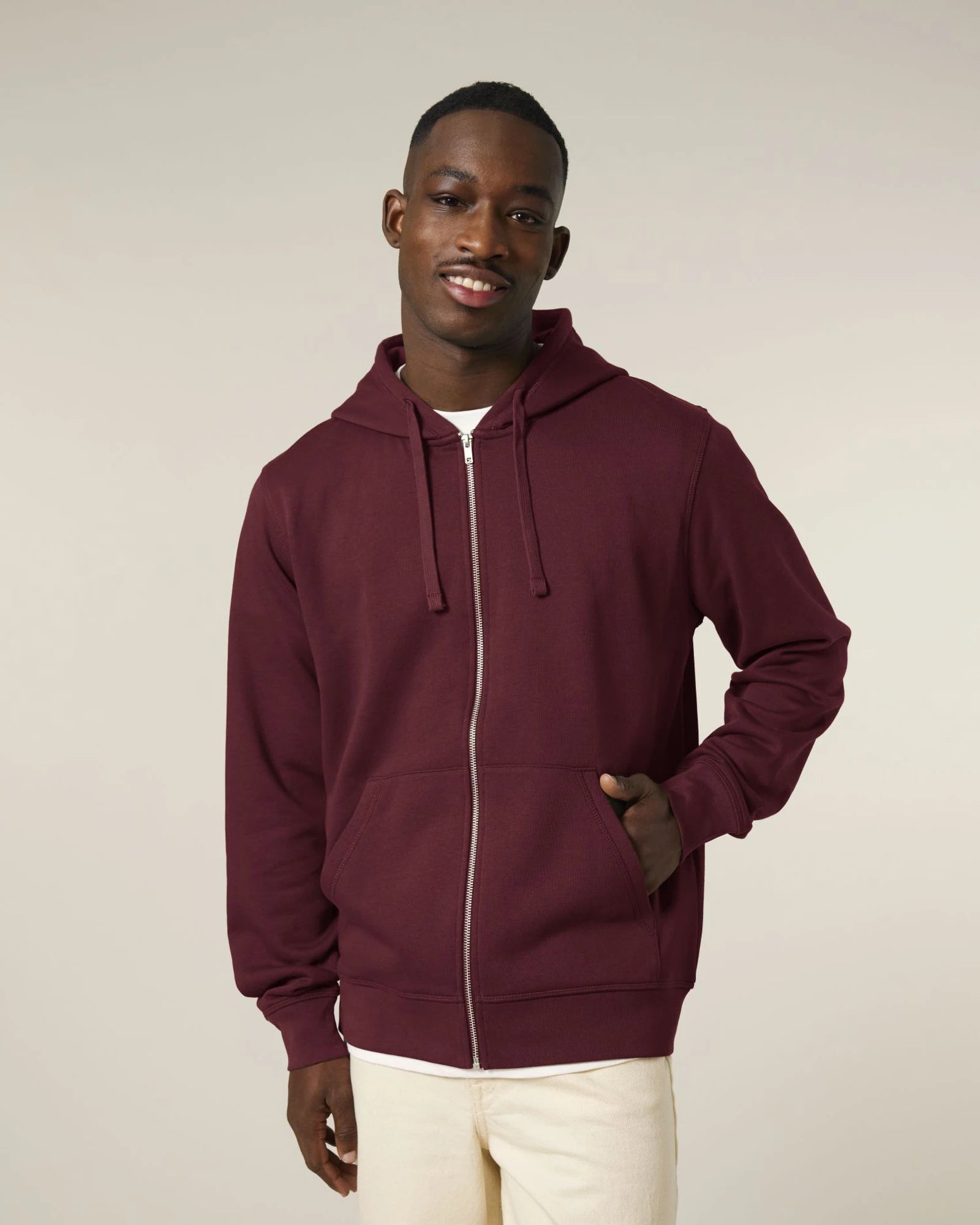Hoodie met rits Stanley/Stella Mixer om te personaliseren - 16