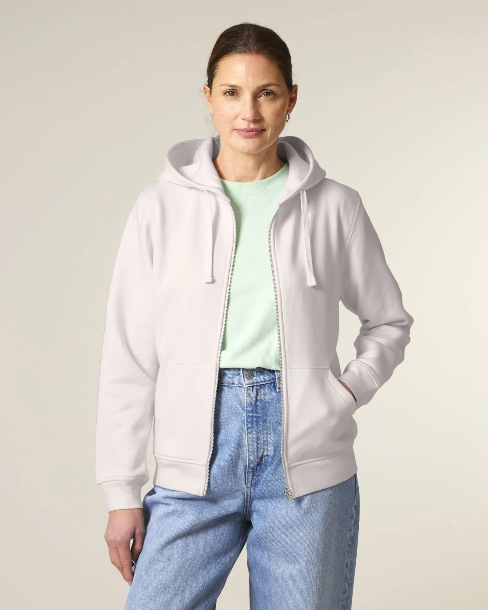 Hoodie met rits Stanley/Stella Mixer om te personaliseren - 43