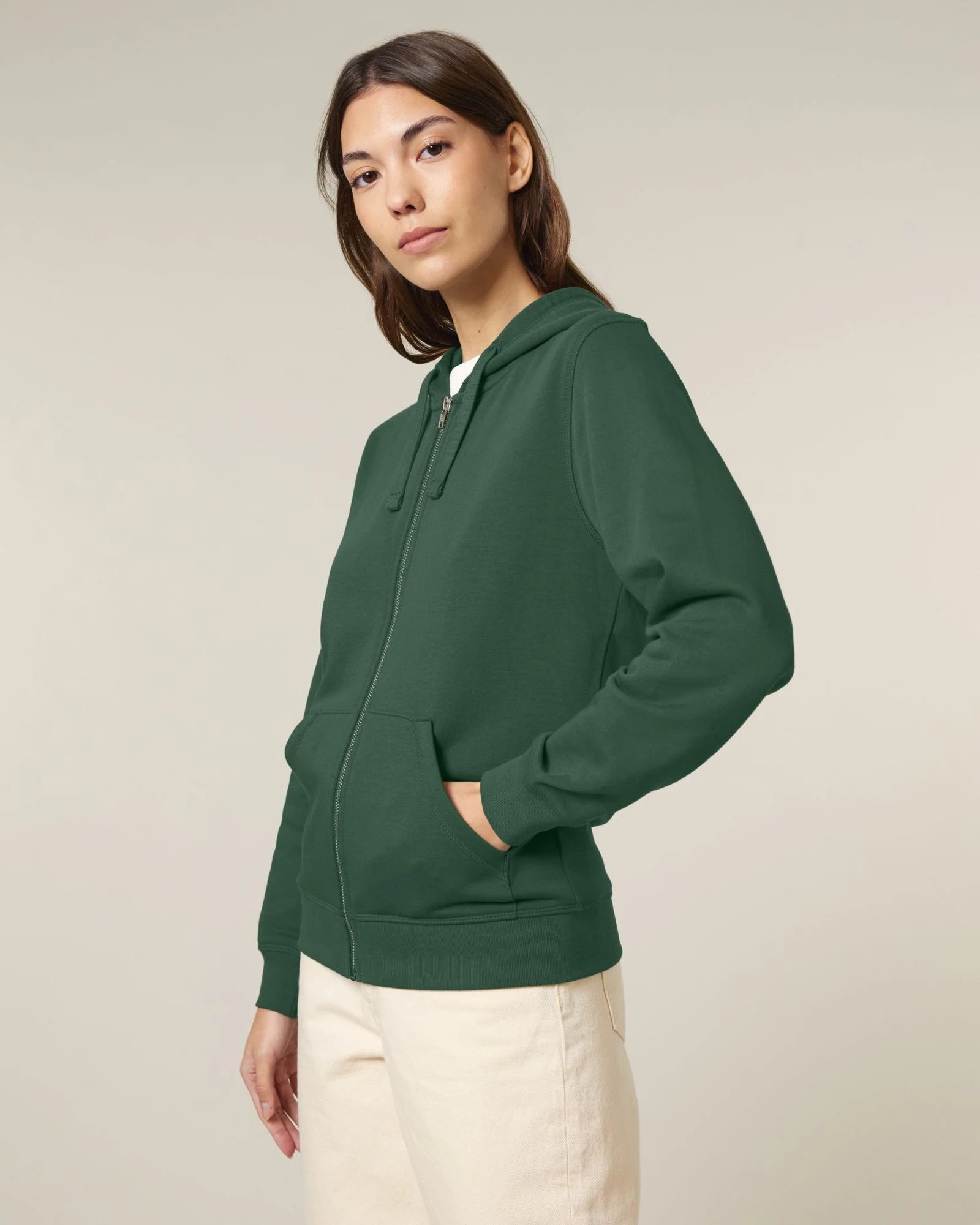 Hoodie met rits Stanley/Stella Mixer om te personaliseren - 36