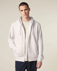 Hoodie met rits Stanley/Stella Mixer om te personaliseren - Vintage wit