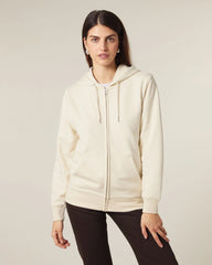 Hoodie zip Stanley/Stella Connector 2.0 om te personaliseren - Natuurlijk ruw
