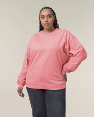 Sweater biologisch katoen om te personaliseren - Pink Joy