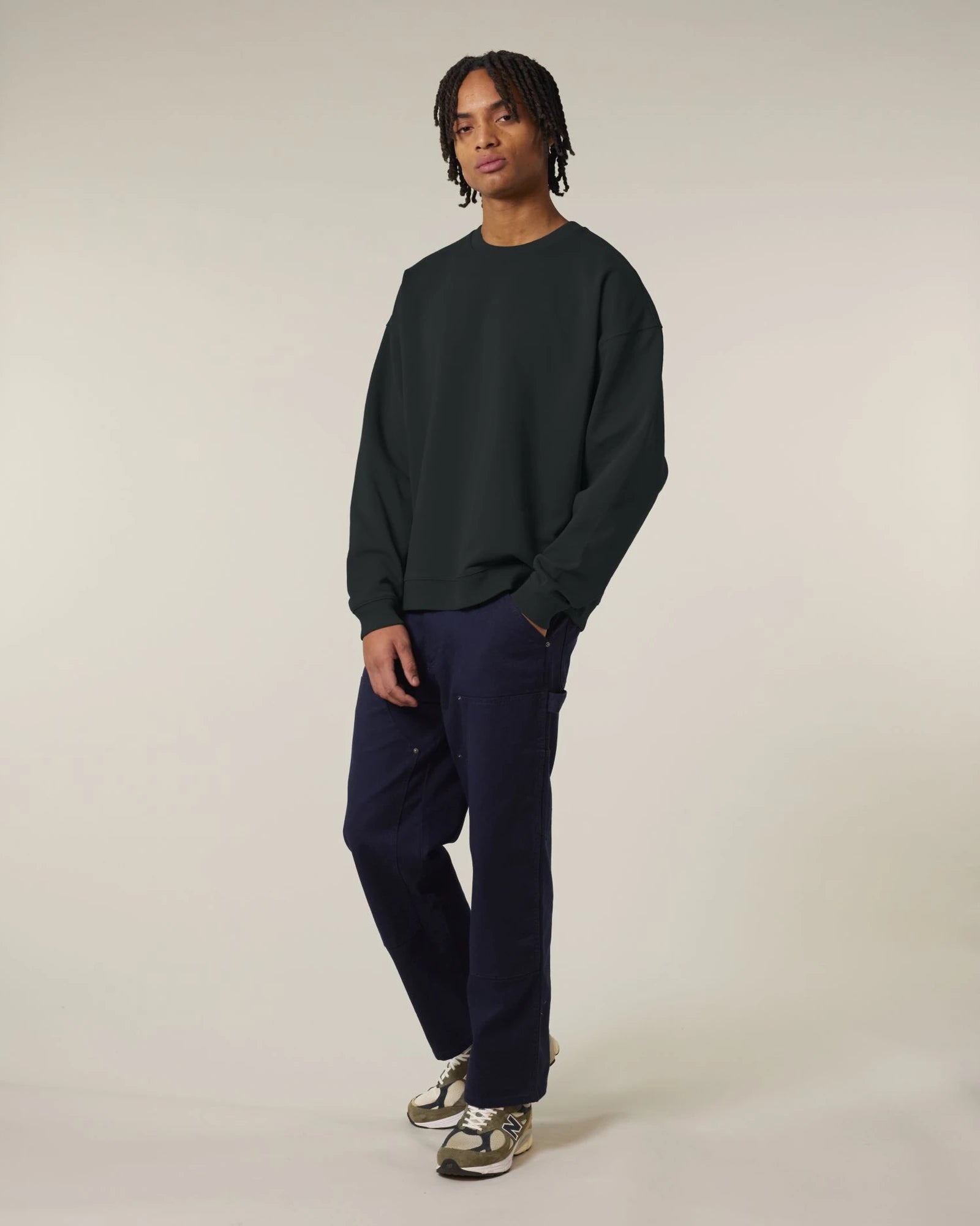 Sweater biologisch katoen om te personaliseren - 1