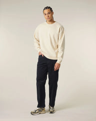 Sweater biologisch katoen om te personaliseren - Natuurlijk ruw