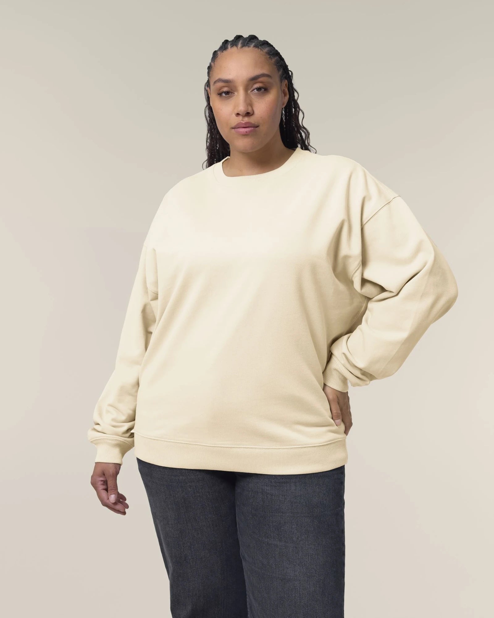 Sweater biologisch katoen om te personaliseren - 49