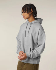 Hoodie bio-katoen Stanley/Stella om te personaliseren - Gemêleerd grijs