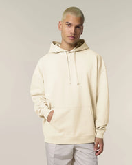 Hoodie bio-katoen Stanley/Stella om te personaliseren - Crème