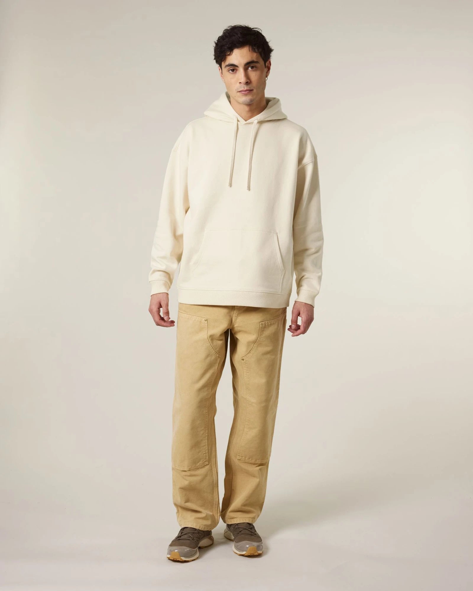 Hoodie bio-katoen Stanley/Stella om te personaliseren - Natuurlijk ruw