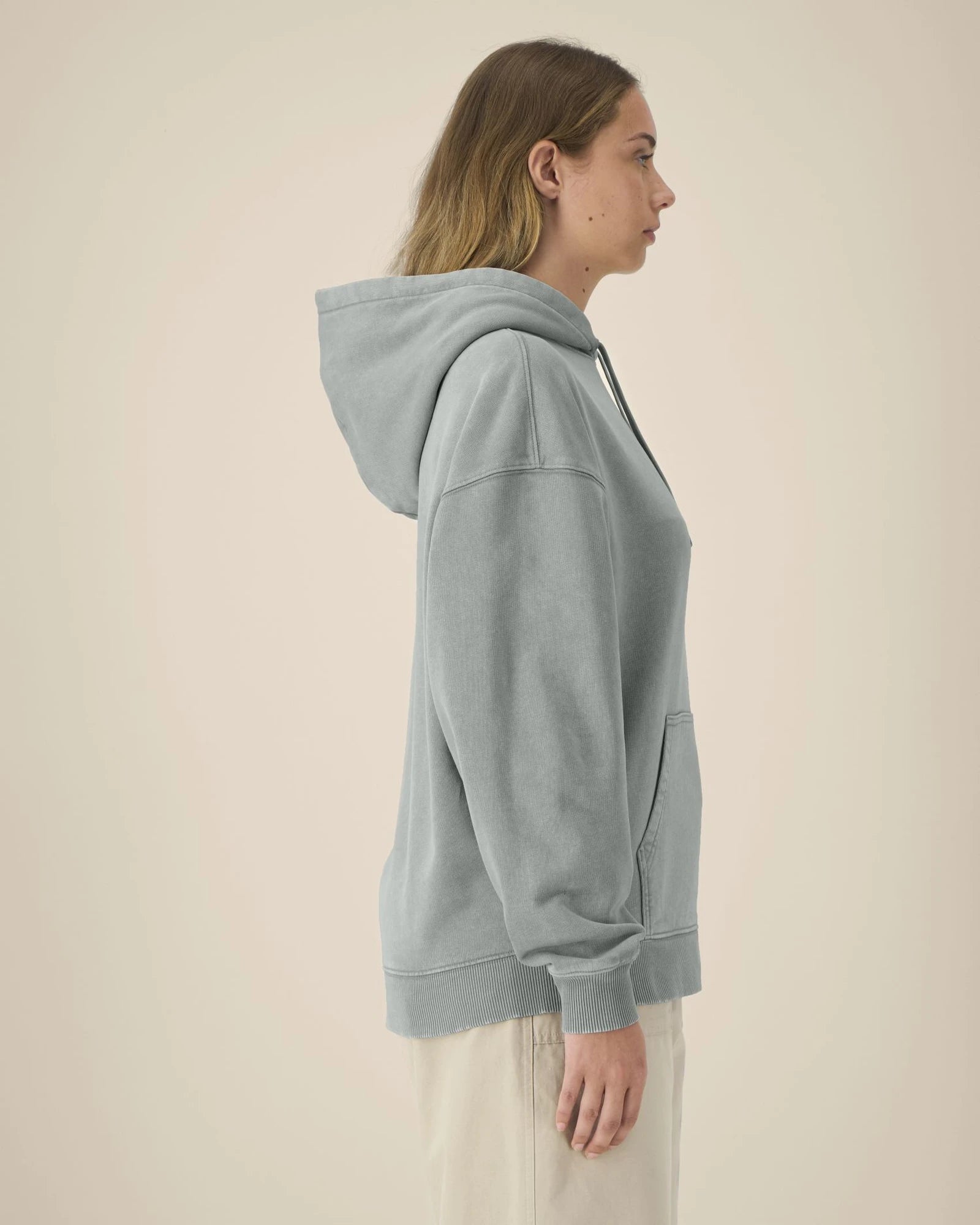 Hoodie oversized biologisch katoen om te personaliseren - 7