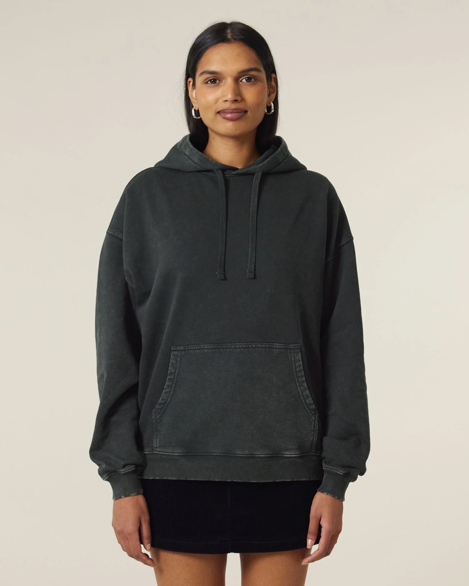 Hoodie oversized biologisch katoen om te personaliseren - 24