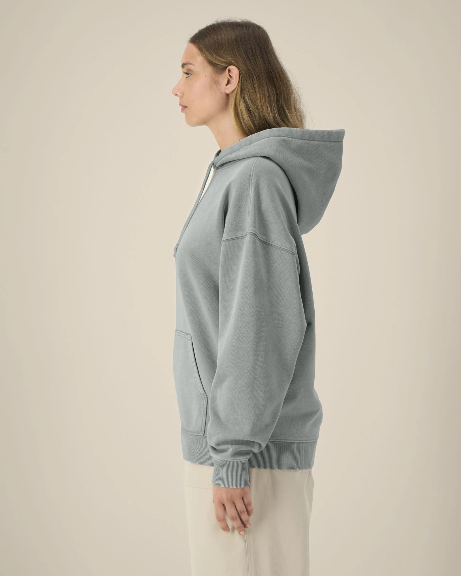 Hoodie oversized biologisch katoen om te personaliseren - 6