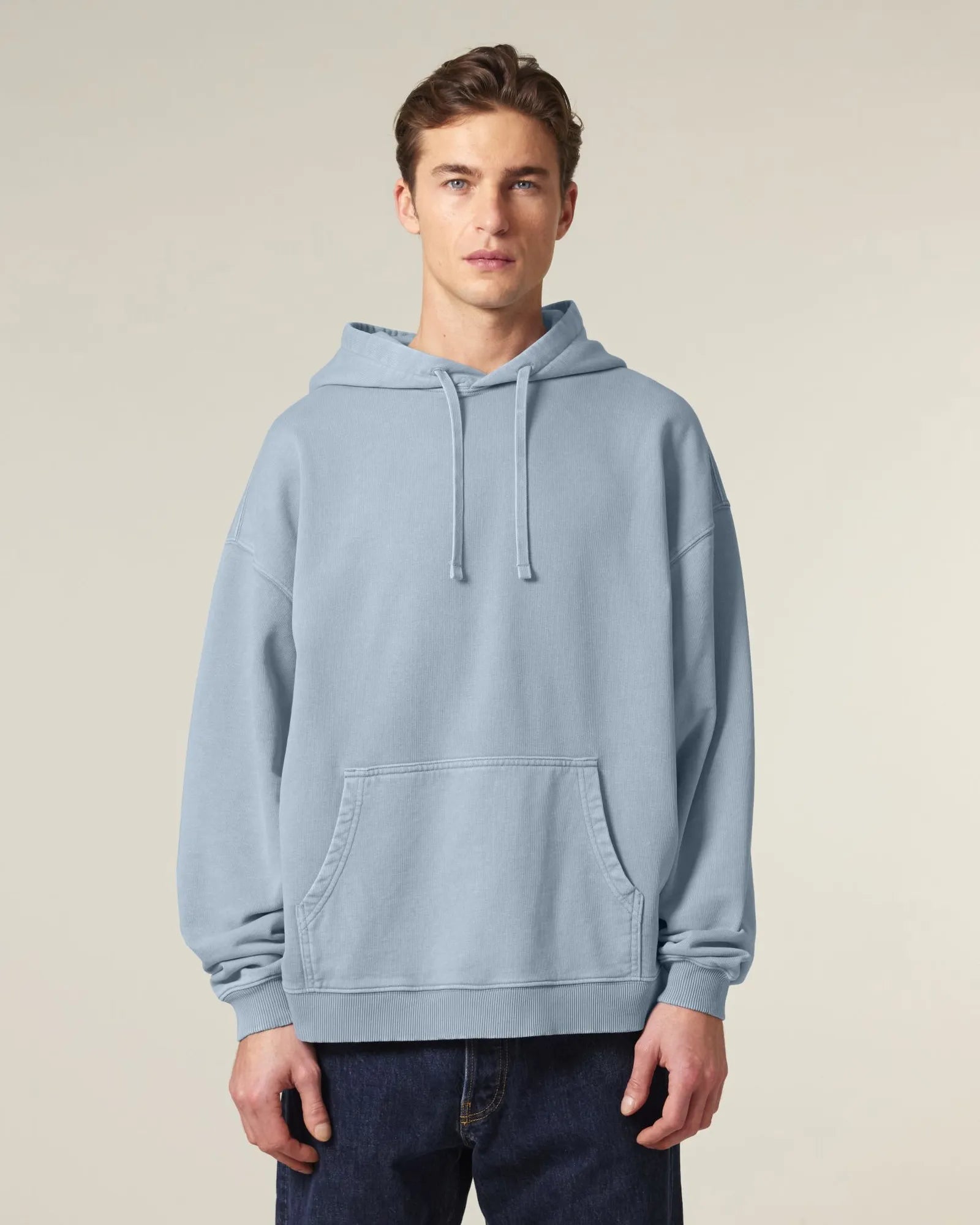 Hoodie oversized biologisch katoen om te personaliseren - 16
