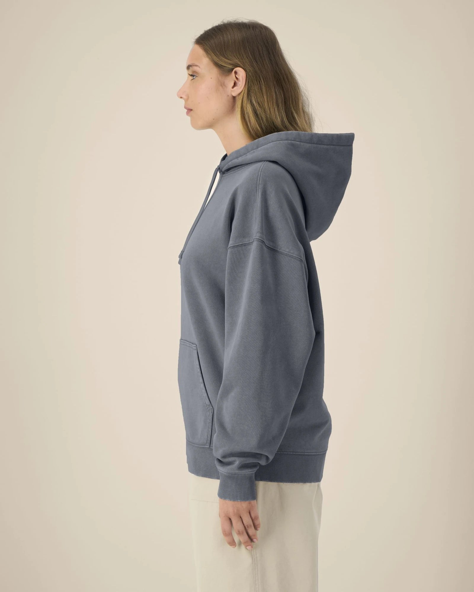 Hoodie oversized biologisch katoen om te personaliseren - 13