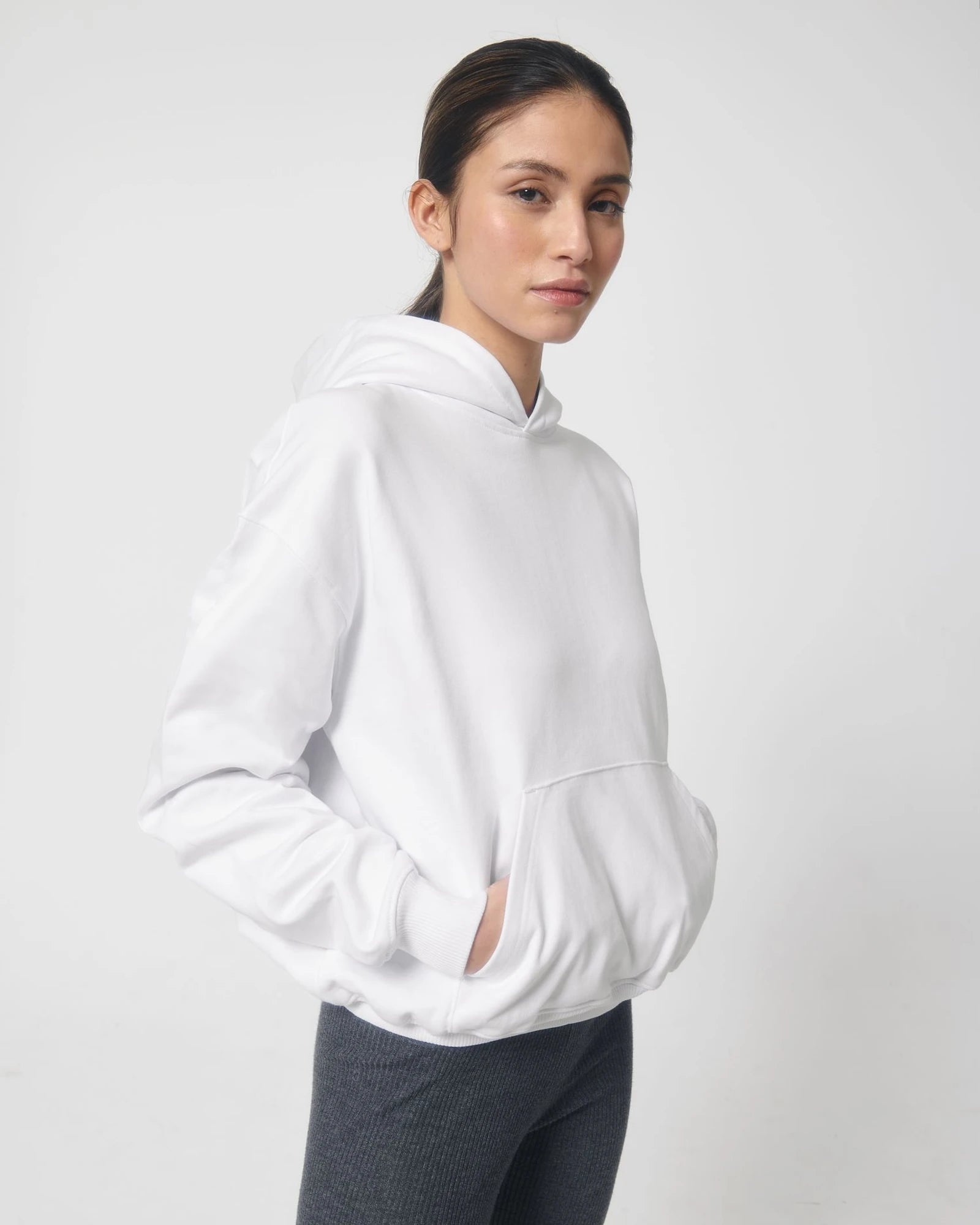 Hoodie biologisch katoen Stanley/Stella om te personaliseren - 5