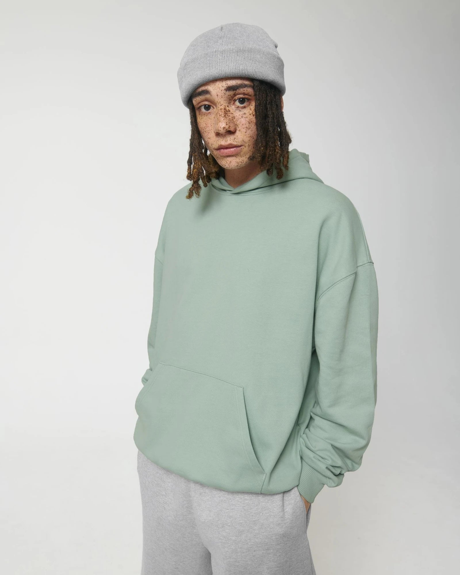 Hoodie biologisch katoen Stanley/Stella om te personaliseren - Aloë