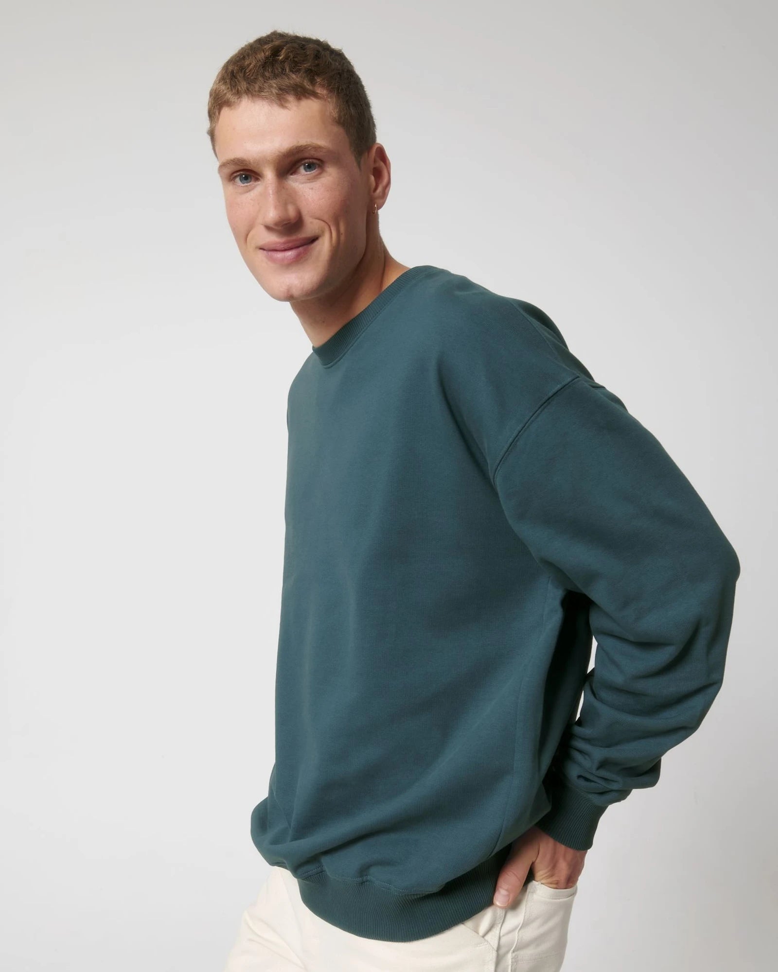 Sweater biologisch katoen om te personaliseren - Stargazer