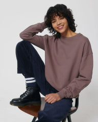 Sweater biologisch katoen om te personaliseren - Kaffa Coffee