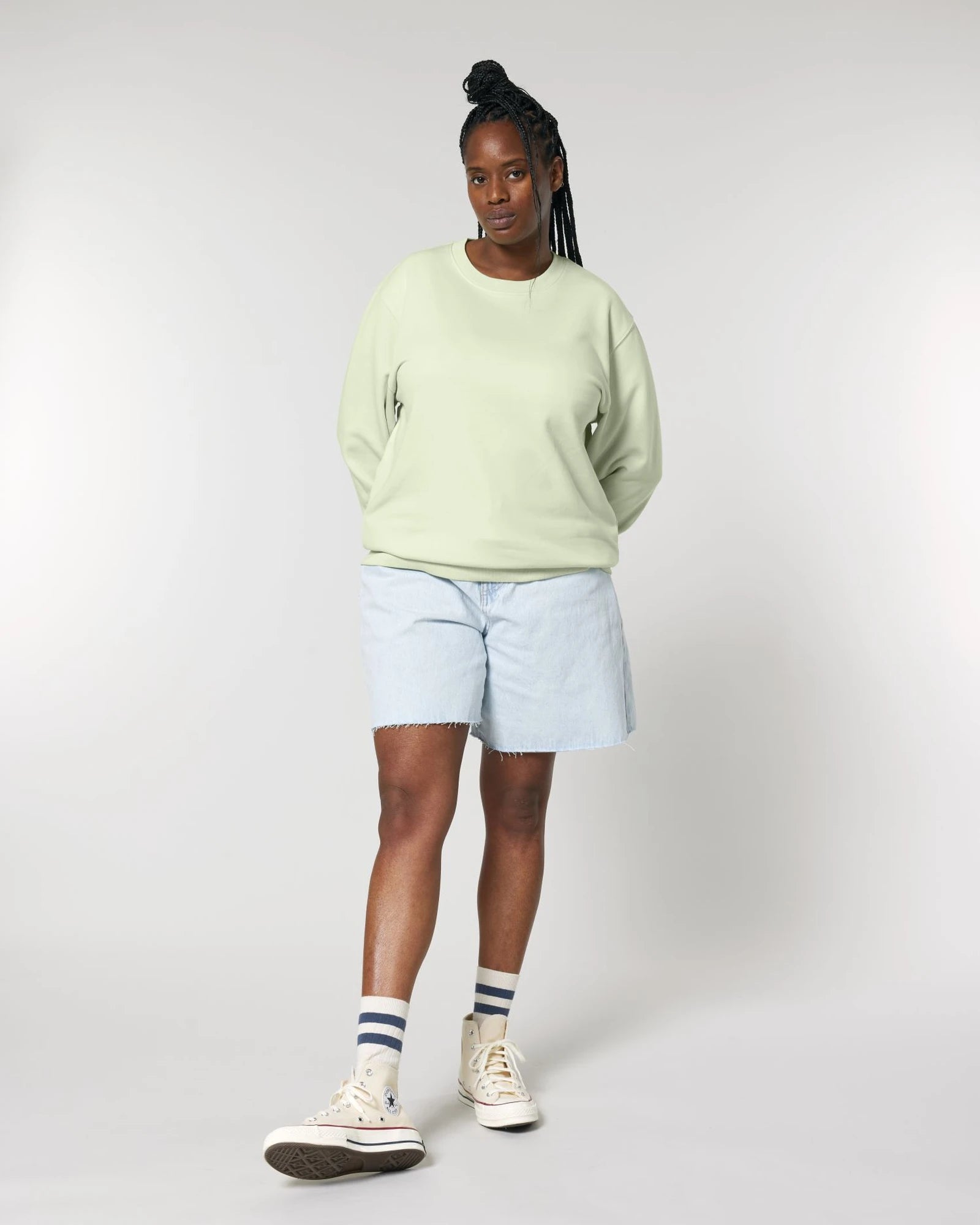 Sweater biologisch katoen om te personaliseren - 43