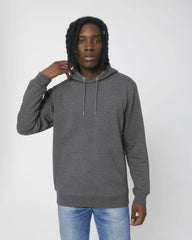 Hoodie gerecycled katoen Stanley/Stella om te personaliseren - Re-Zwart