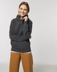 Hoodie Stanley/Stella Sider om te personaliseren - Donkergrijs gemêleerd