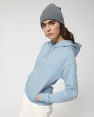 Hoodie Stanley/Stella Sider om te personaliseren - Hemelsblauw