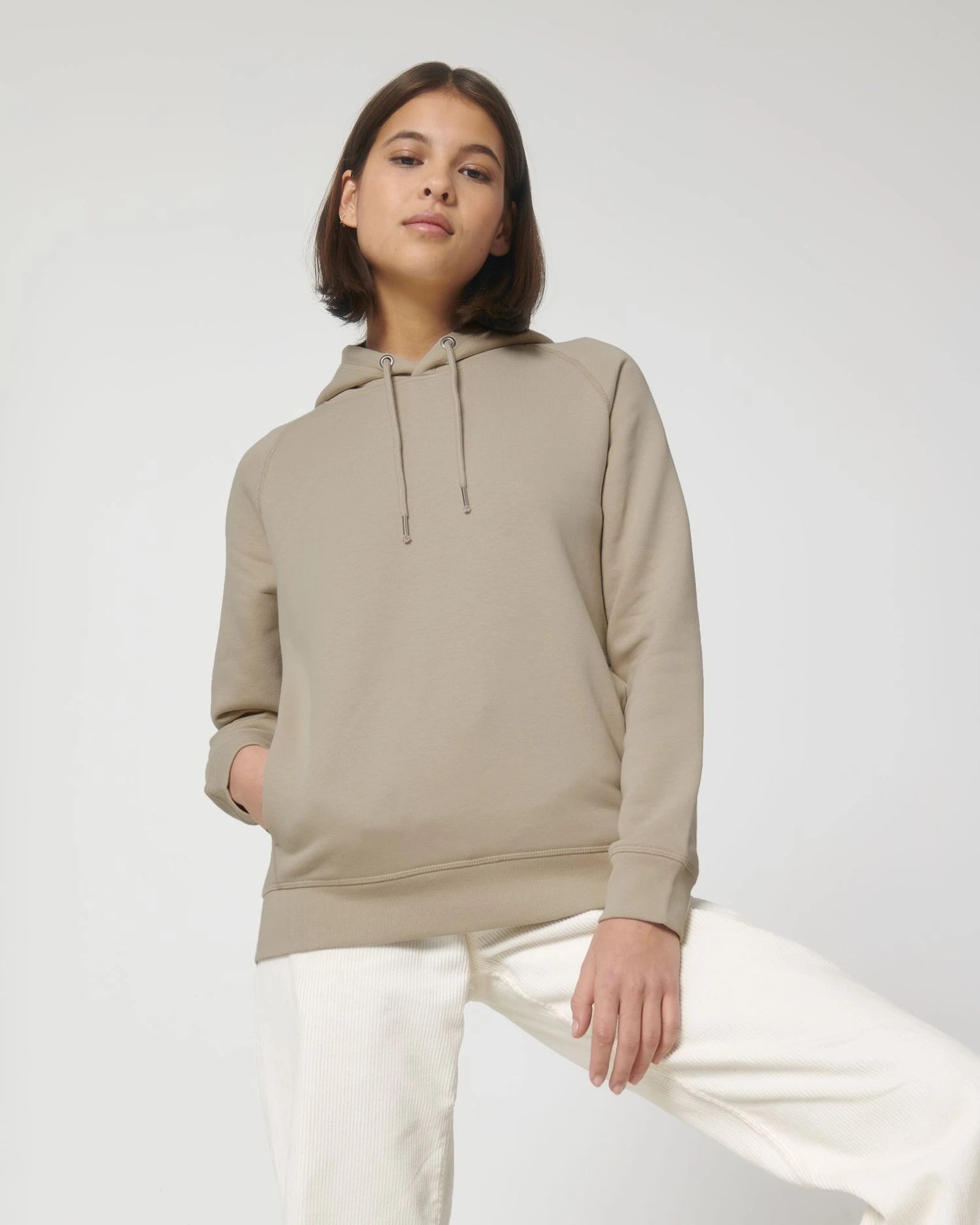Hoodie Stanley/Stella Sider om te personaliseren - Woestijnzand