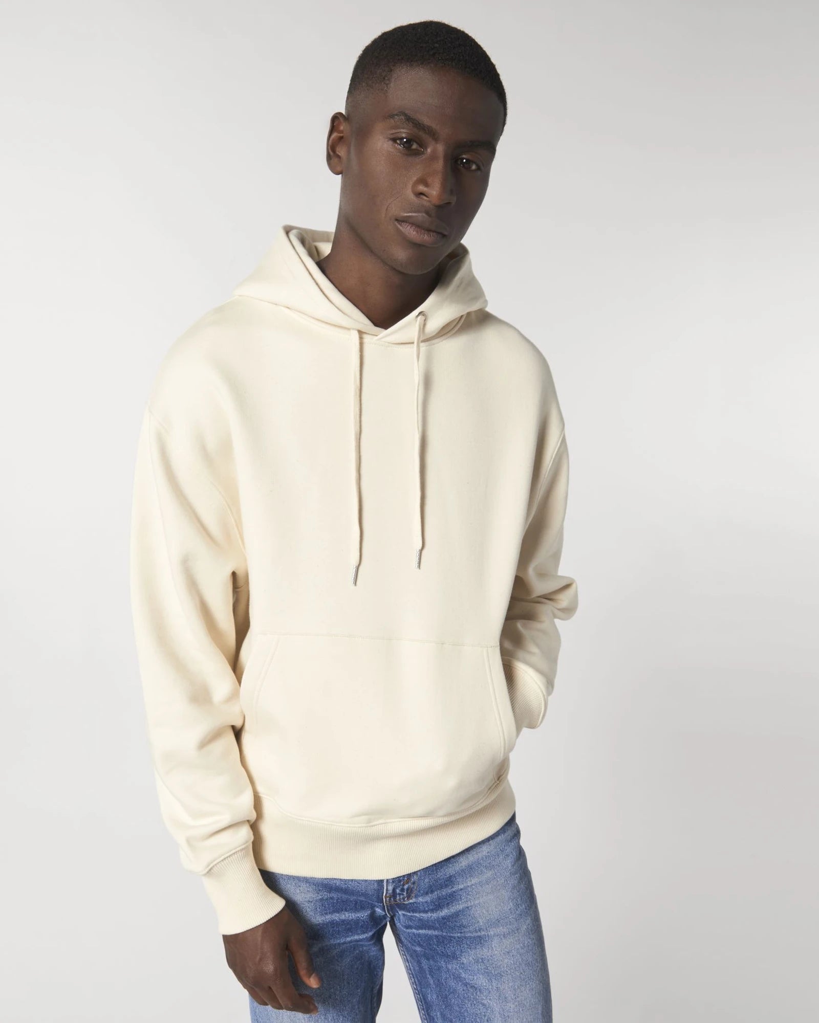 Hoodie bio-katoen Stanley/Stella om te personaliseren - Natuurlijk ruw