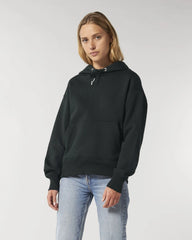 Hoodie bio-katoen Stanley/Stella om te personaliseren - Zwart
