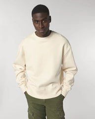 Sweater biologisch katoen om te personaliseren - Natuurlijk ruw