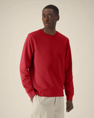 Sweater biologisch katoen om te personaliseren - Rood