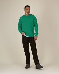 Sweater biologisch katoen om te personaliseren - Fris Groen
