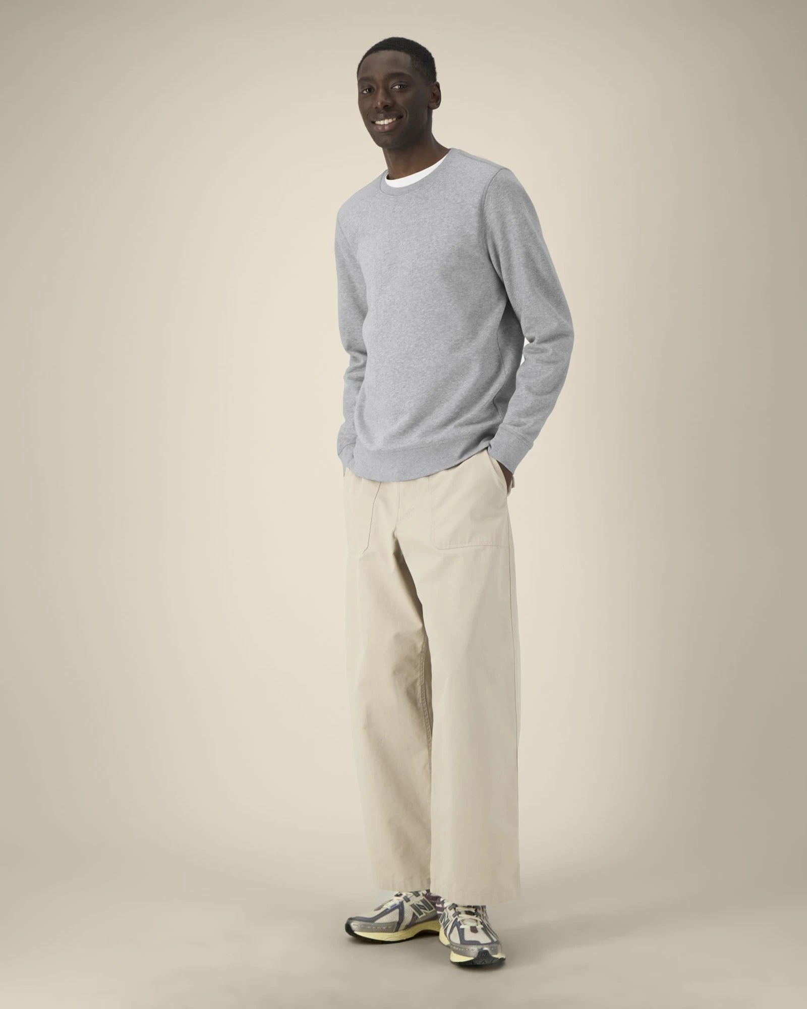 Sweater biologisch katoen om te personaliseren - 42