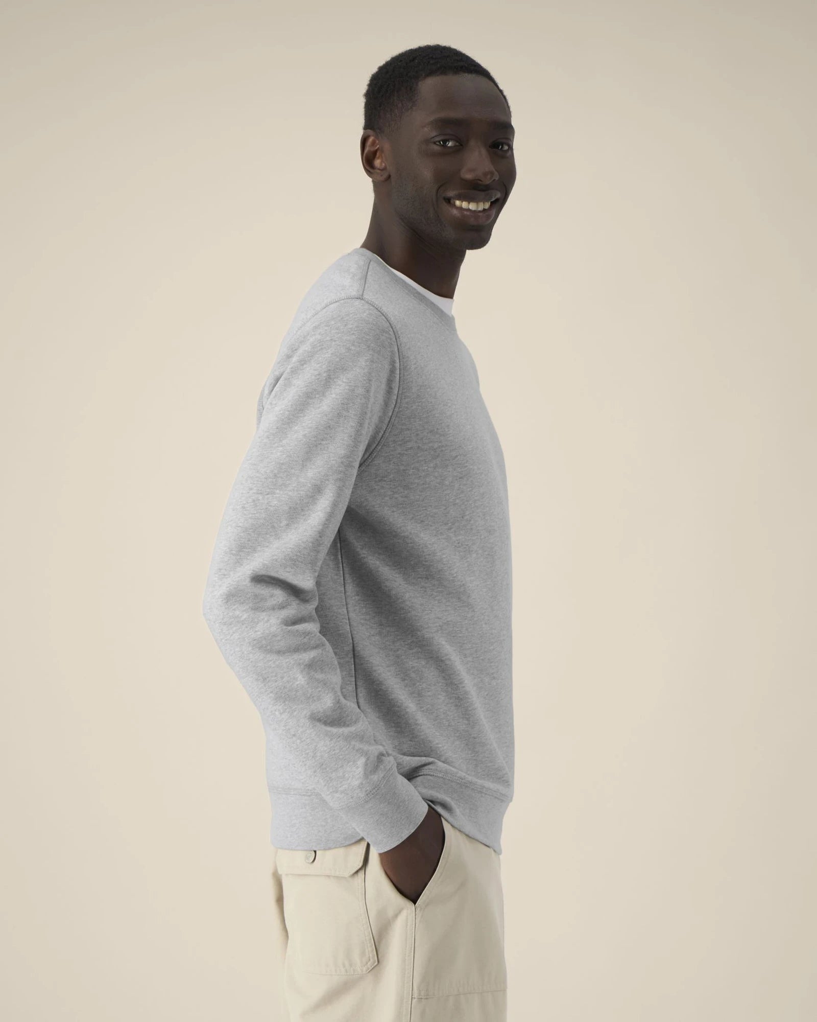 Sweater biologisch katoen om te personaliseren - 37