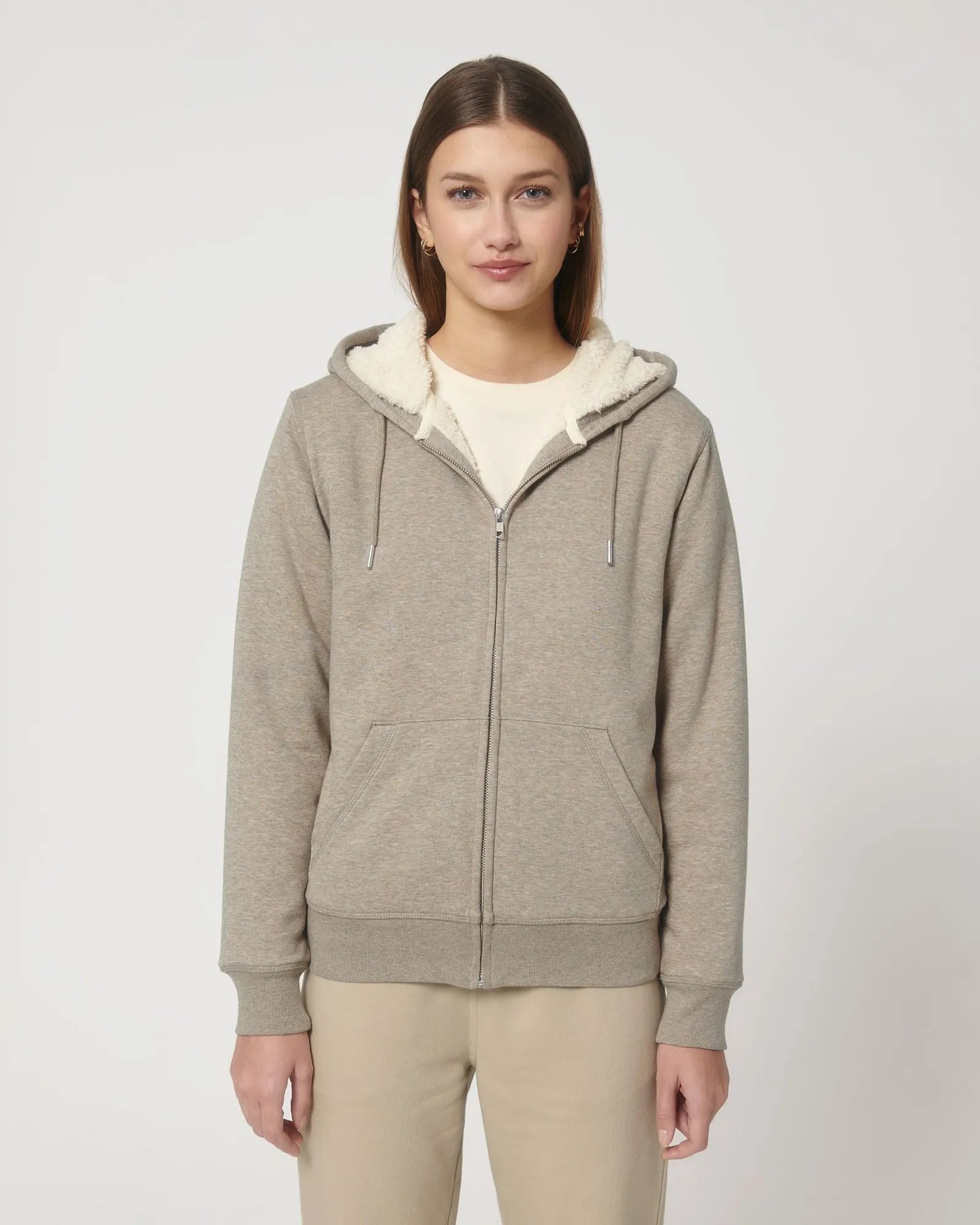 Hoodie sherpa Stanley/Stella Hygger om te personaliseren - 16