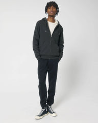 Hoodie sherpa Stanley/Stella Hygger om te personaliseren - Donkergrijs gemêleerd