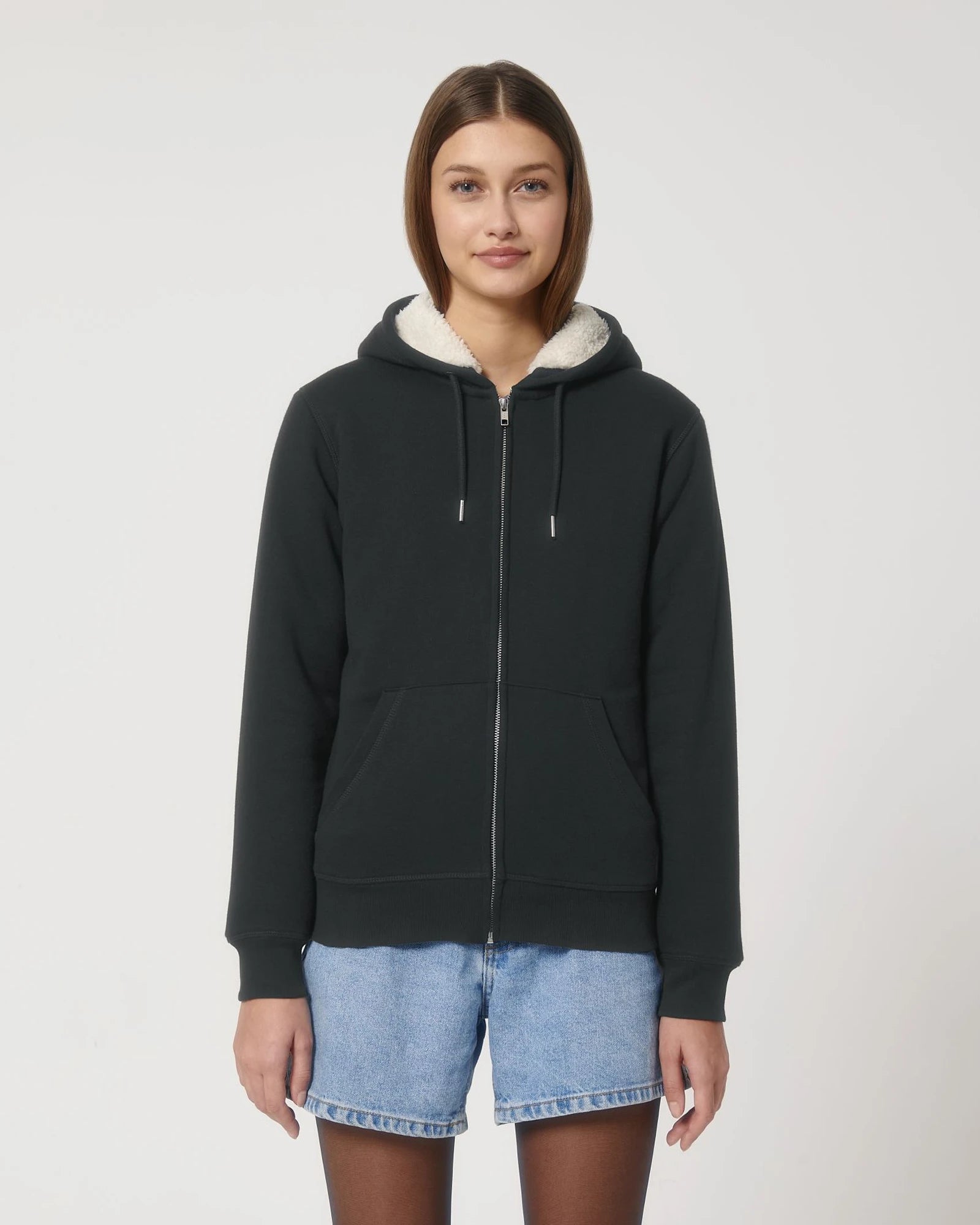 Hoodie sherpa Stanley/Stella Hygger om te personaliseren - 3