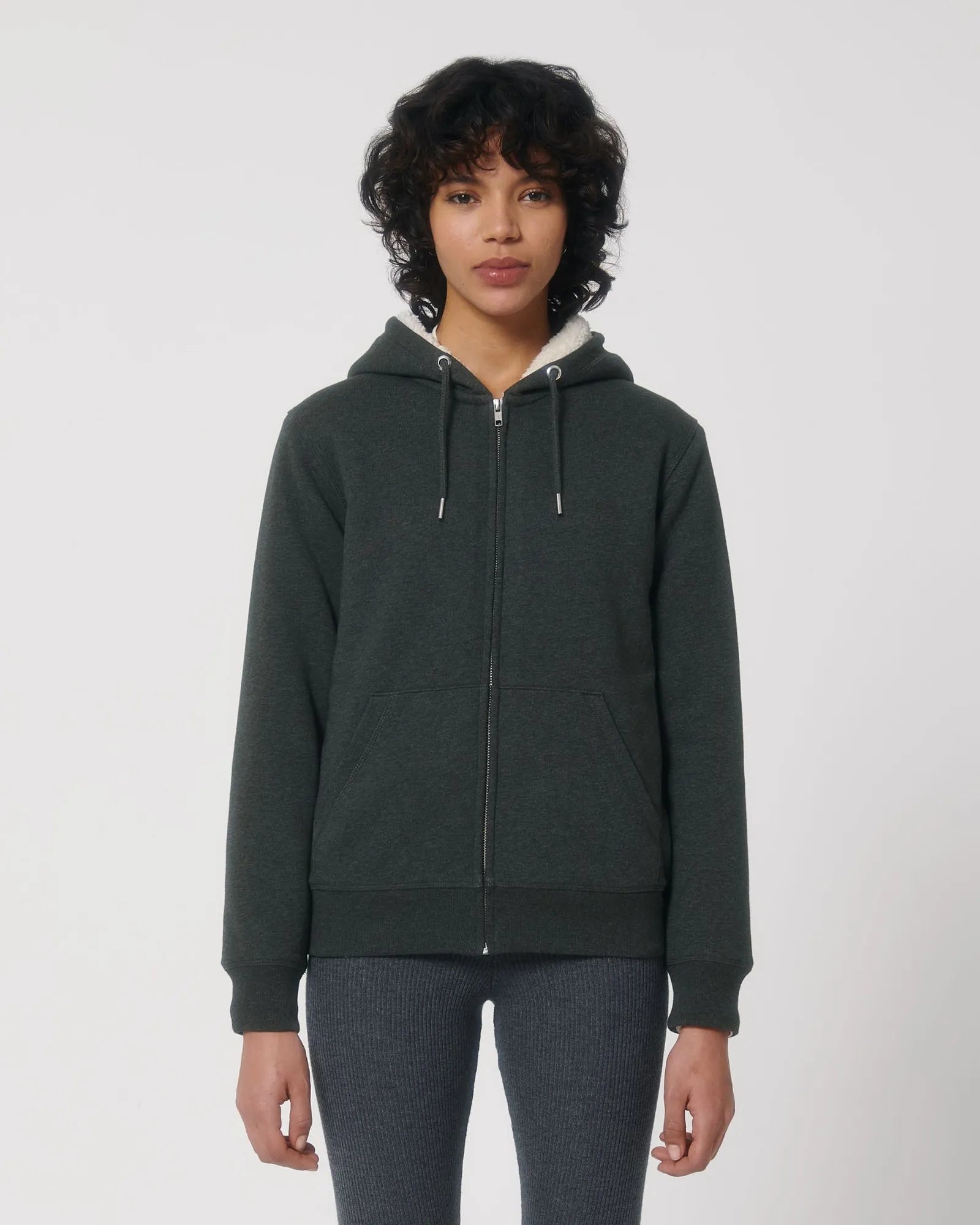 Hoodie sherpa Stanley/Stella Hygger om te personaliseren - 21