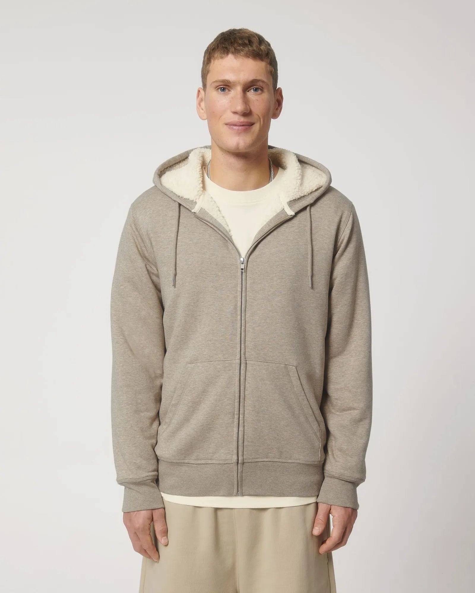 Hoodie sherpa Stanley/Stella Hygger om te personaliseren - 15