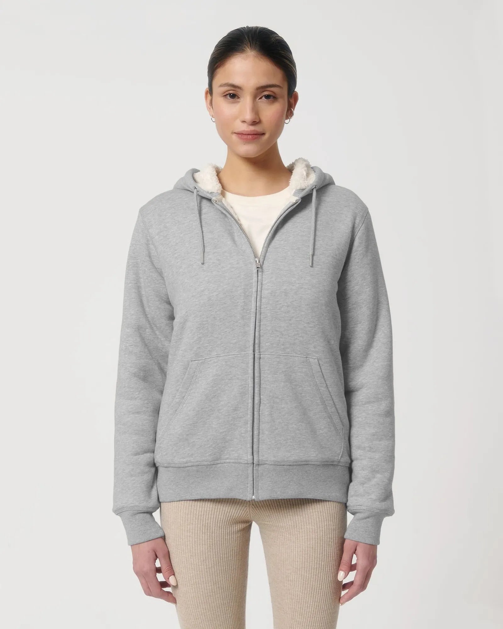 Hoodie sherpa Stanley/Stella Hygger om te personaliseren - 9