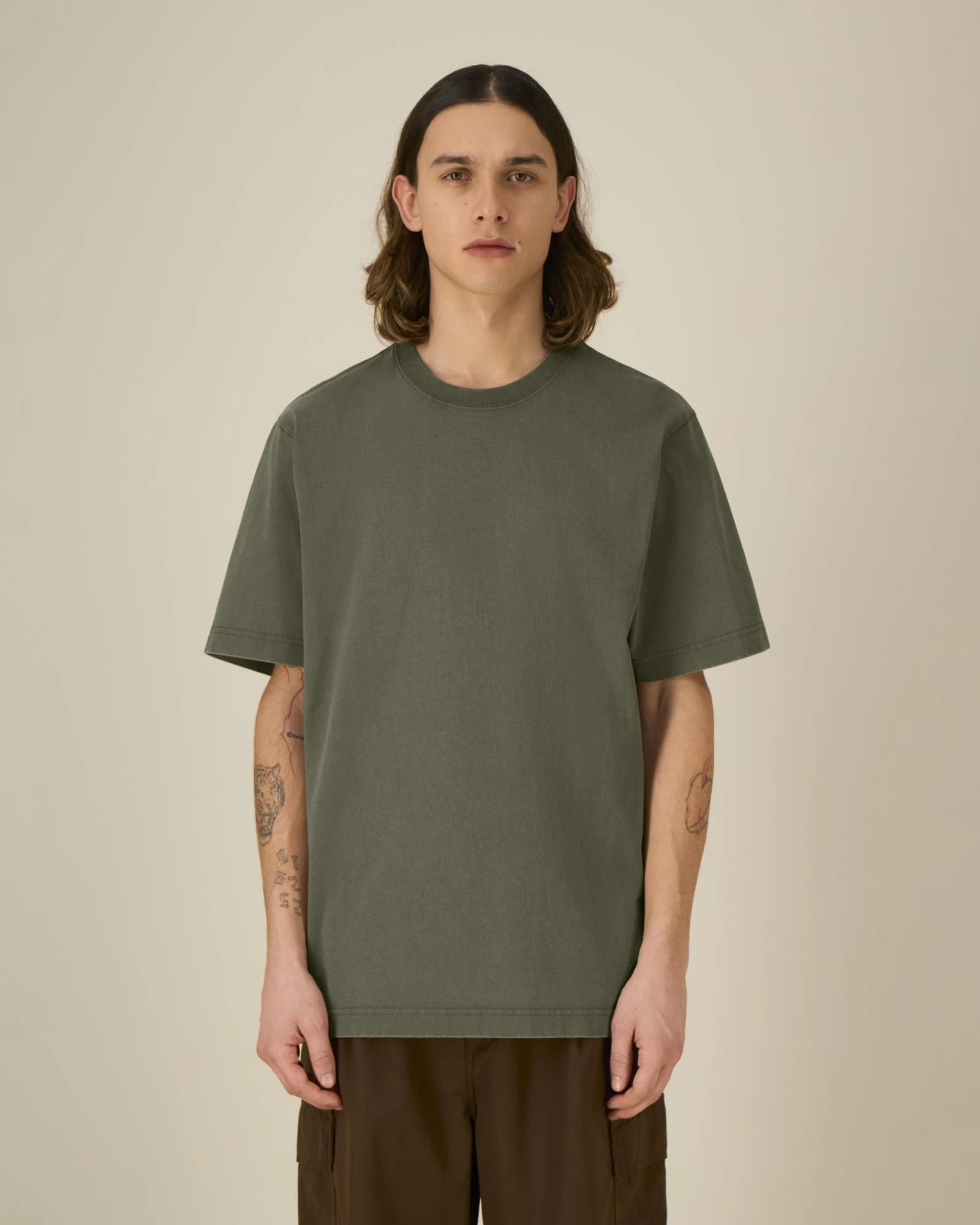 T-shirt lange mouwen Stanley/Stella om te personaliseren - 35
