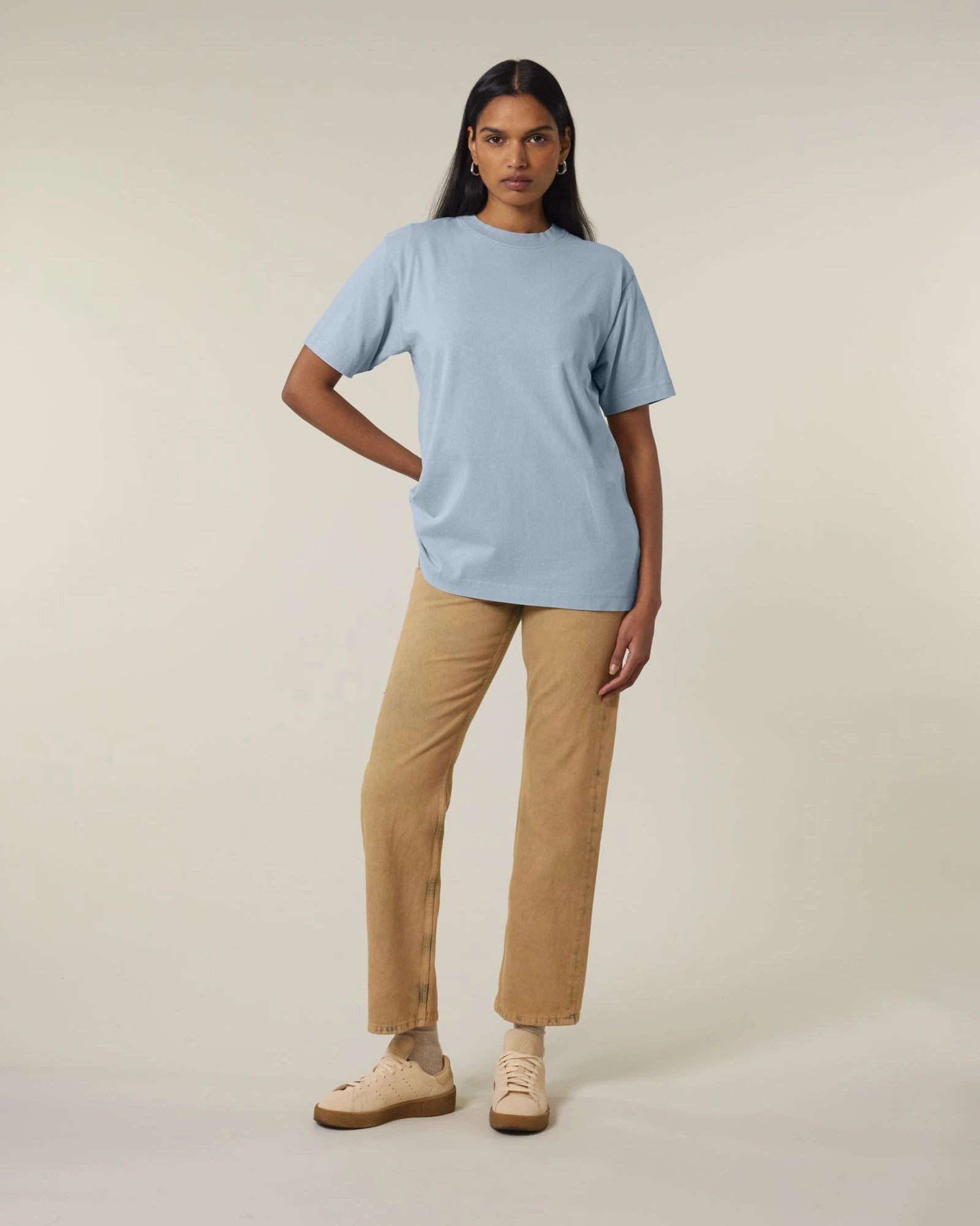 T-shirt lange mouwen Stanley/Stella om te personaliseren - 33