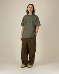 T-shirt lange mouwen Stanley/Stella om te personaliseren - Garment Dyed kaki