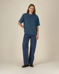 T-shirt Stanley/Stella Asher om te personaliseren - Diep Petrol